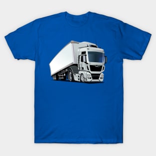 Cartoon semi truck T-Shirt